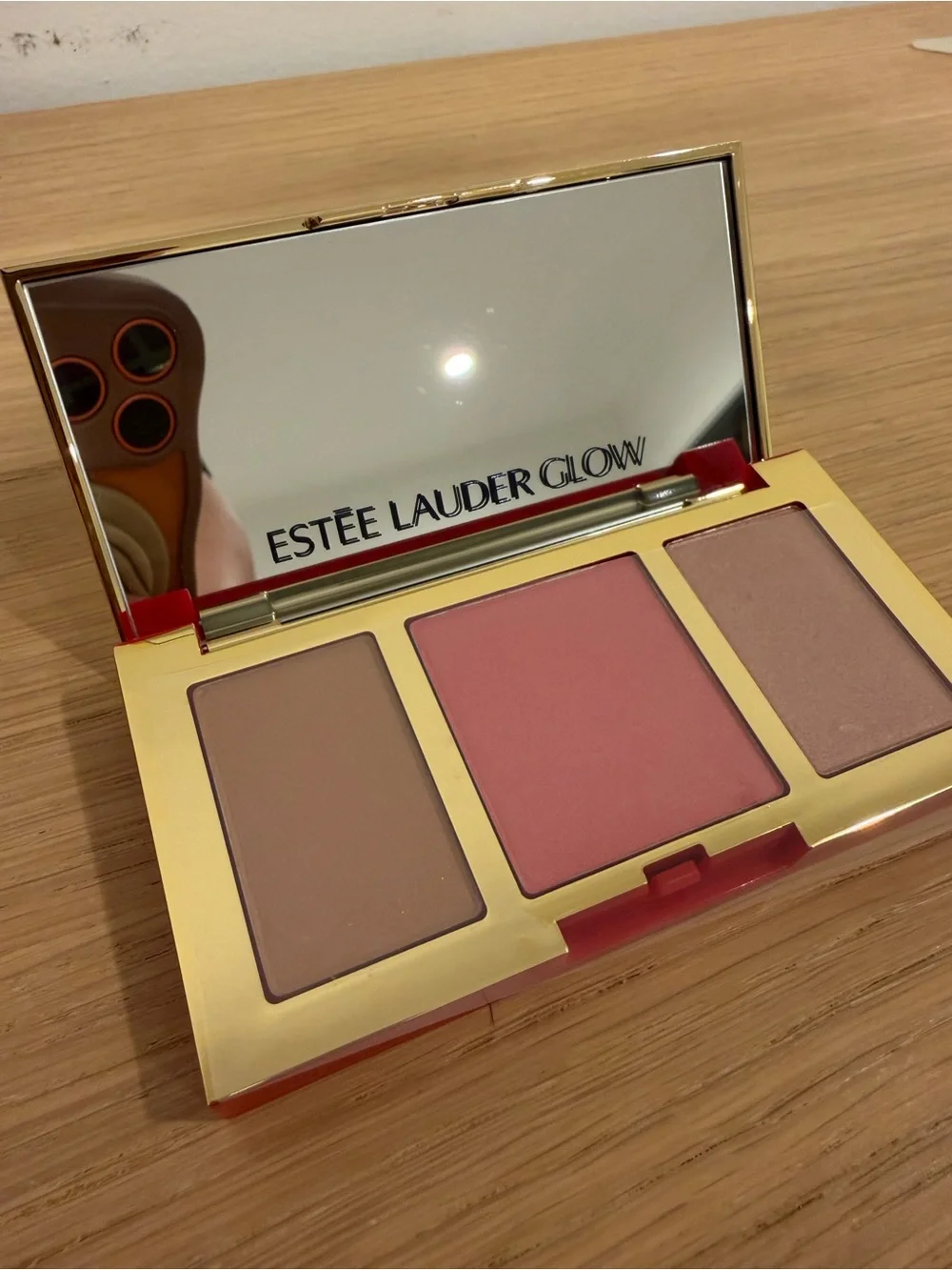 Estee Lauder Eyeshadow & Cheek Trio - Pink, Neutral, Gold, Blue, Purple